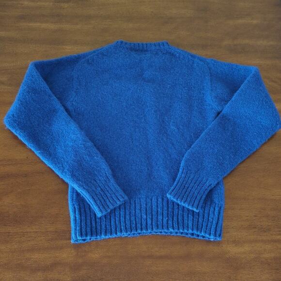 Polo Ralph Lauren wool blue Crew neck sweaters boys size 20 / XL - Picture 5 of 5
